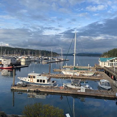 Friday Harbor Marina on San Juan Island