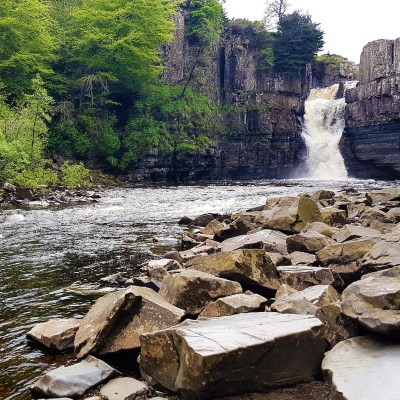 High Force in County Durham, England