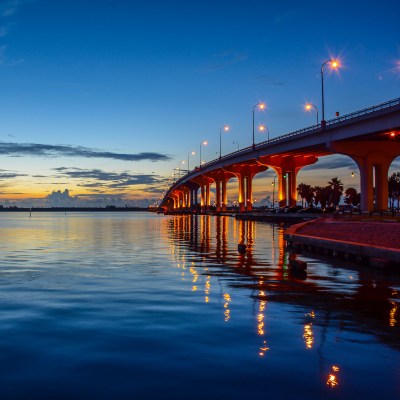 The Indian River Lagoon in Stuart, Florida