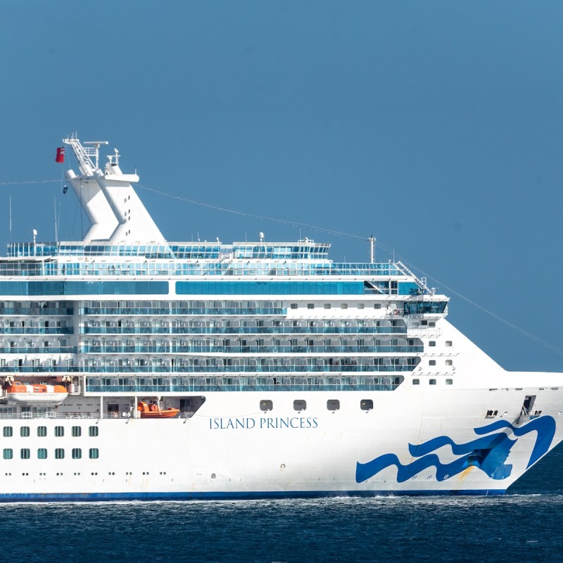 Princess Cruises Island Princess cruise ship
