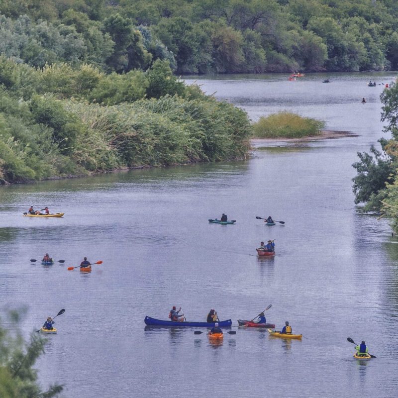 Kayaking in Laredo, Texas