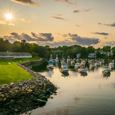 Sunset in Ogunquit, Maine