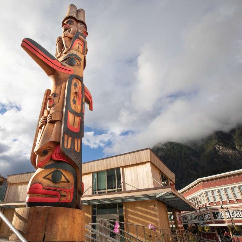 The Sealaska Cultural Values Pole (One Use Only)