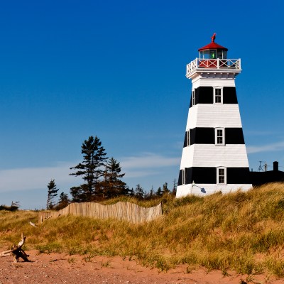 West Point Lighthouse on Prince Edward Island, Canada
