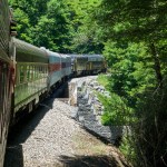 Durbin and Greenbrier Railroad in Elkins, West Virginia