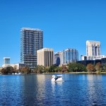 Lake Eola swan boat