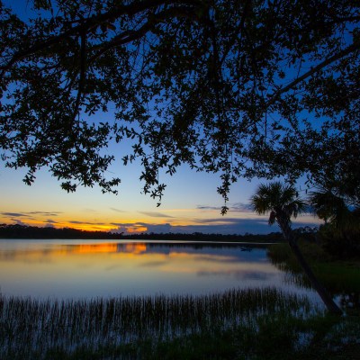 Lake Zobel in Fort Pierce, Florida