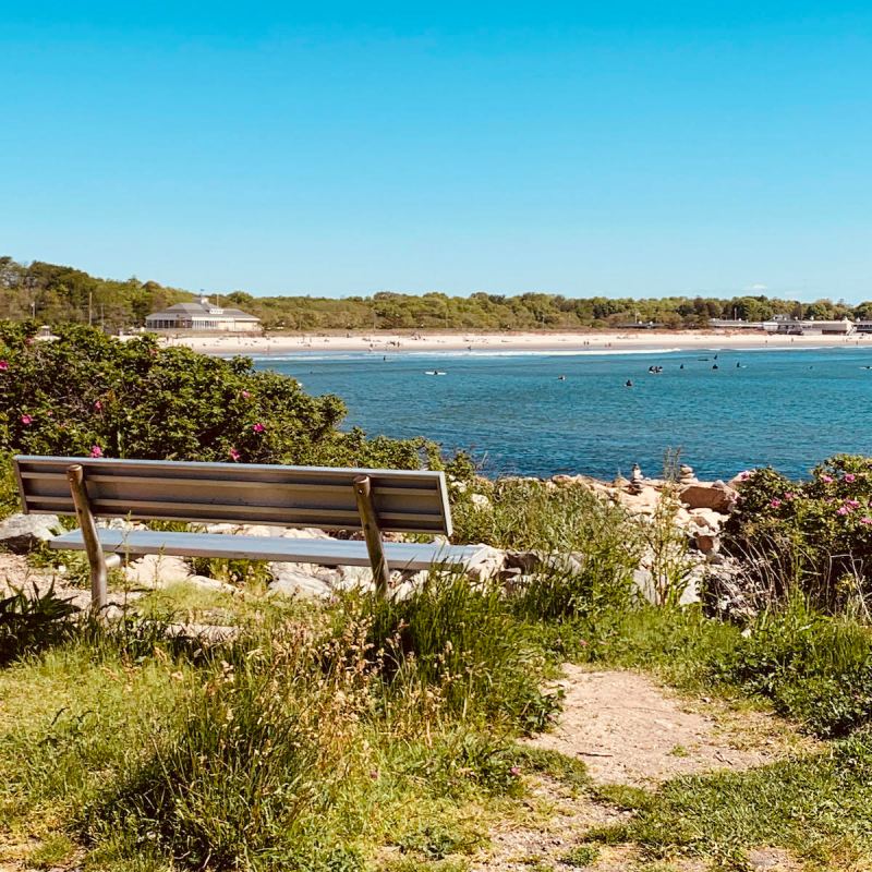 Narragansett Town Beach in Rhode Island