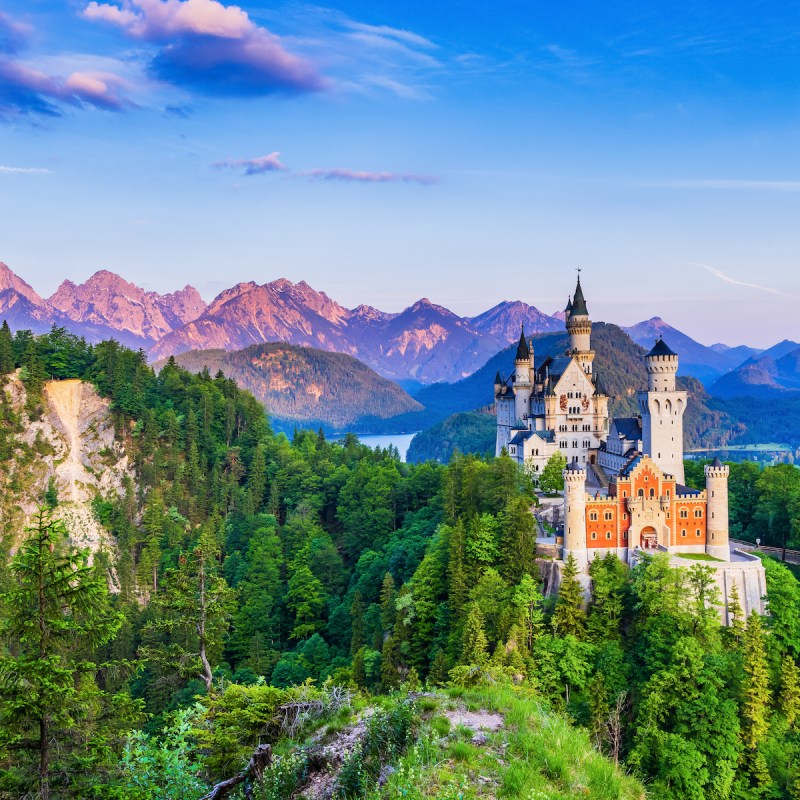 Neuschwanstein Castle in Germany