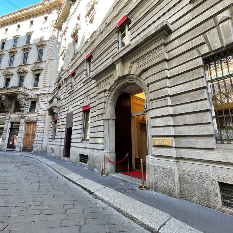 Palazzo Segreti's elegant exterior