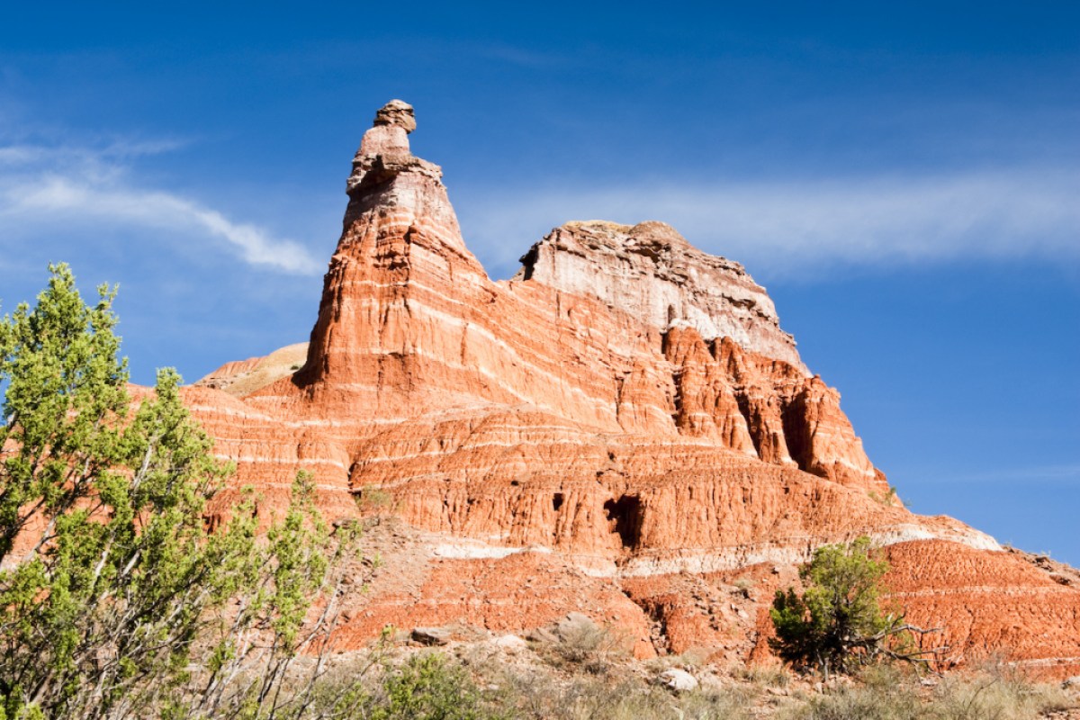 Capitol Peak in Palo Duro Canyon State Park
