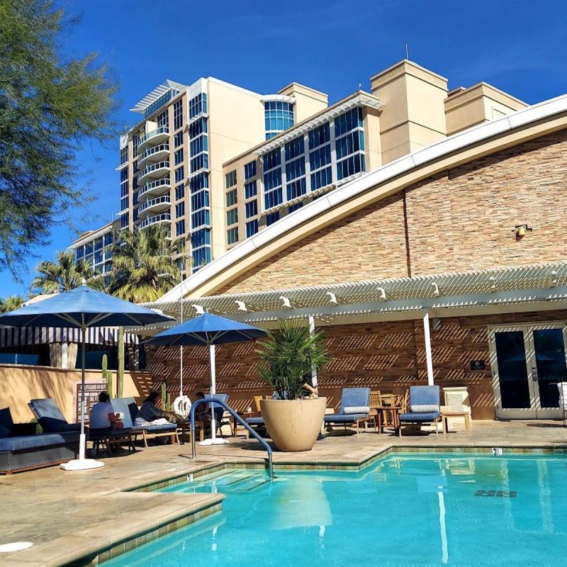 The pool at Sunstone Spa