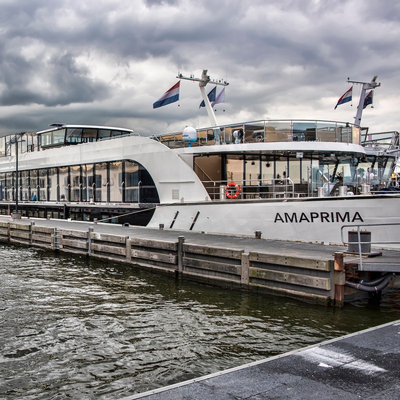 AmaWaterways's Amaprima river boat on the Rhine River