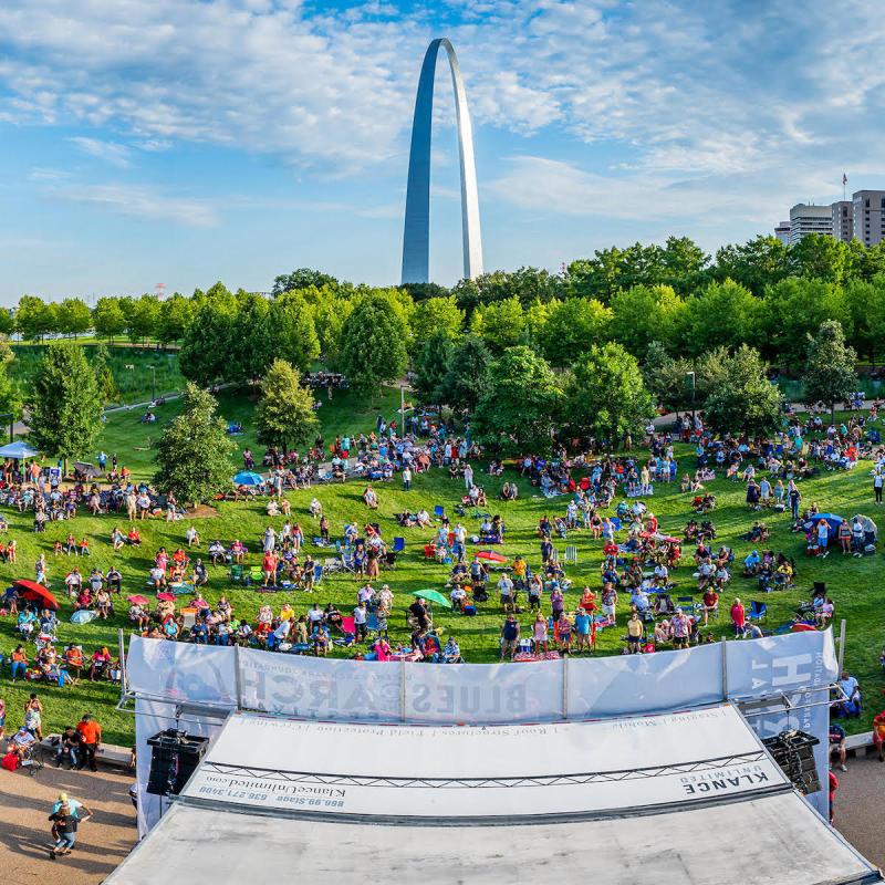 Blues at the Arch Festival