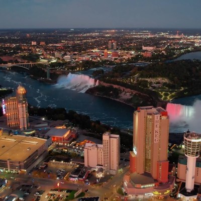 Fallsview Boulevard hotels with a view in Niagara Falls, Ontario