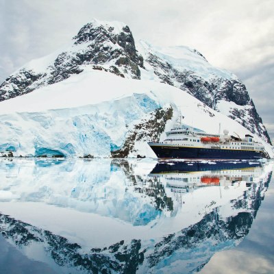 Lindblad Expeditions' National Geographic Explorer in the Lemaire Channel, Antarctica