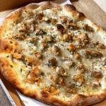 Fresh little neck clam pizza from Zuppardi's Apizza
