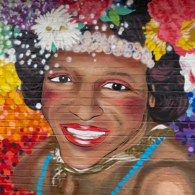 Mural of Marsha P. Johnson in NYC
