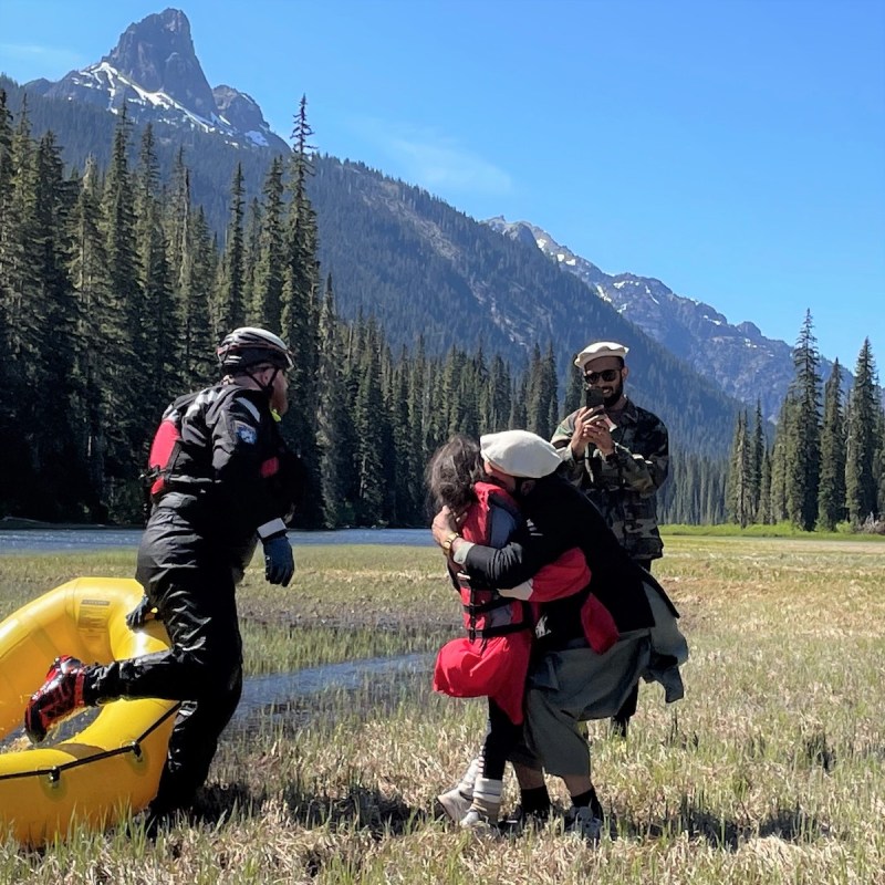 The moment of Shunghla’s rescue