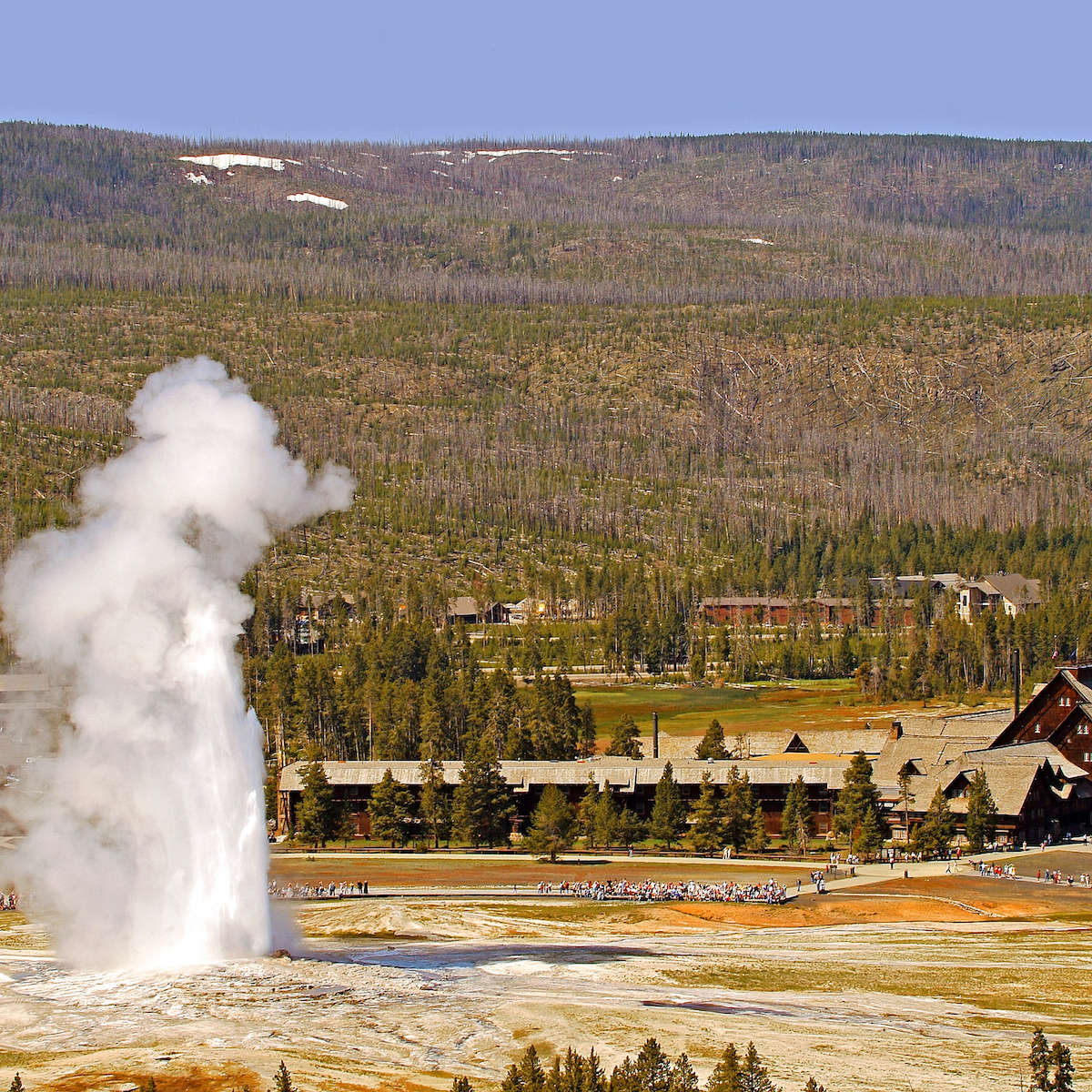 Old Faithful Inn Observation Point
