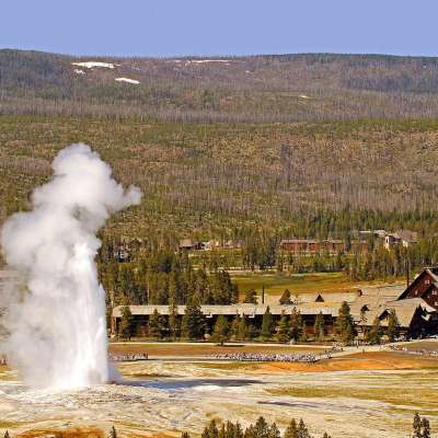 Old Faithful Inn Observation Point