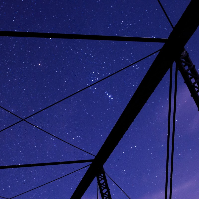 Palisades State Park nigh sky in South Dakota