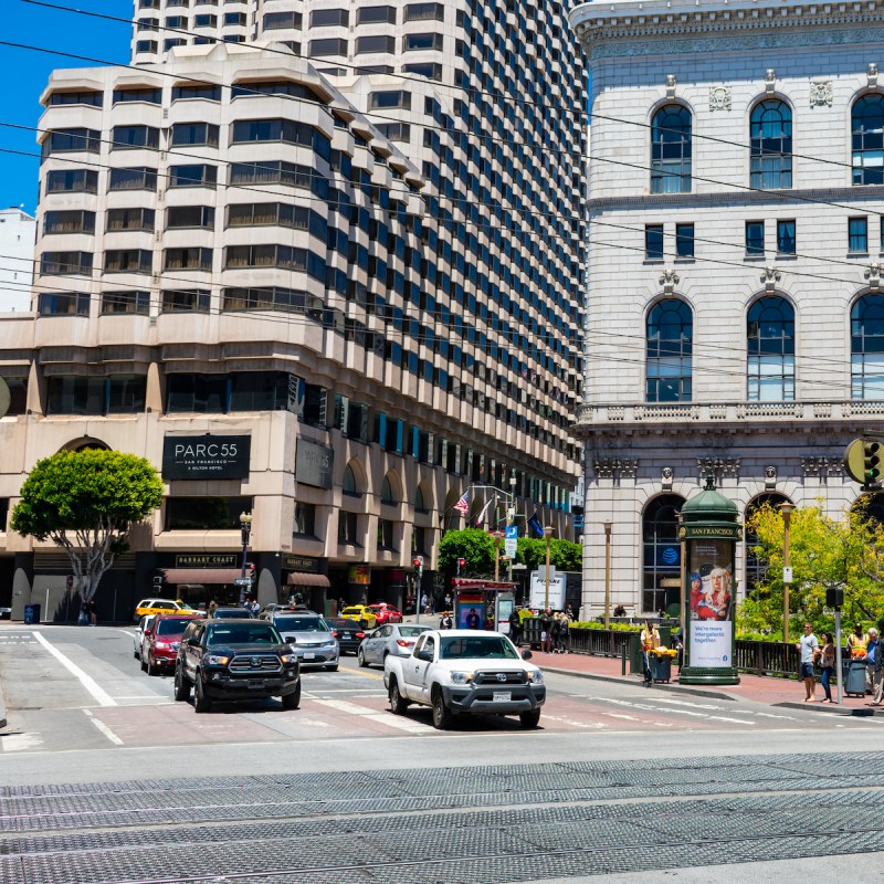 Parc 55 hotel in downtown San Francisco