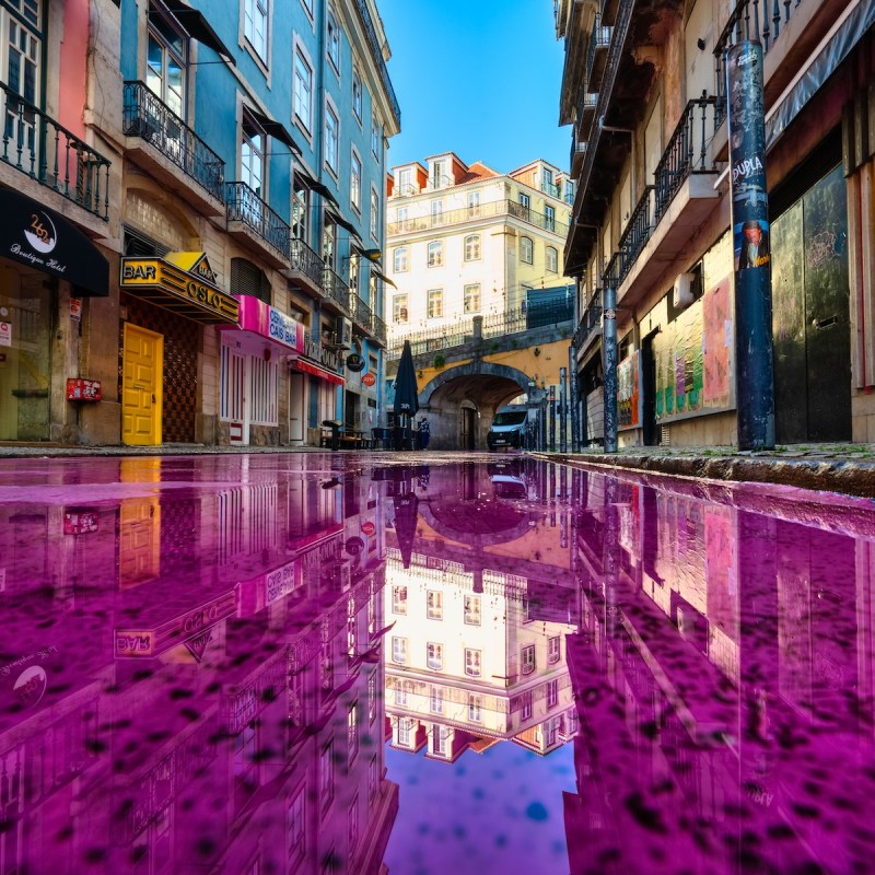 Rua Nova do Carvalho in Lisbon