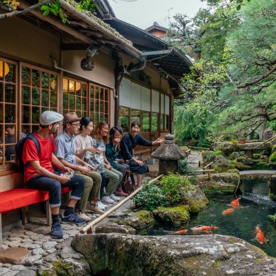 Travelers in Kyoto, Japan, on a Withlocals guided tour