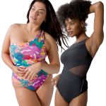 women wearing one-piece swimsuits from Soma