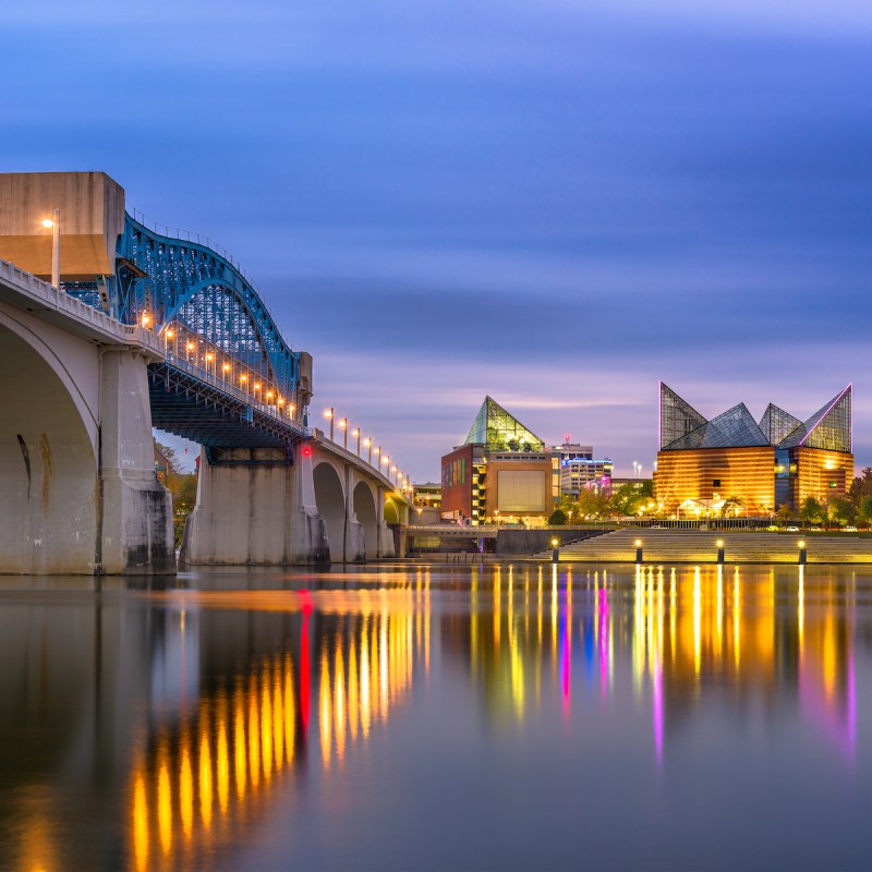 The Tennessee River in Chattanooga