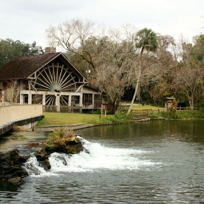 Old Sugar Mill Pancake House at DeLeon Springs State Park