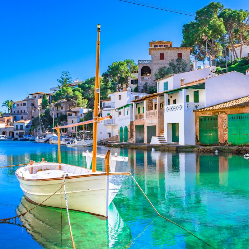 Old fishing harbor on Majorca