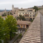 View of Girona from the city walls