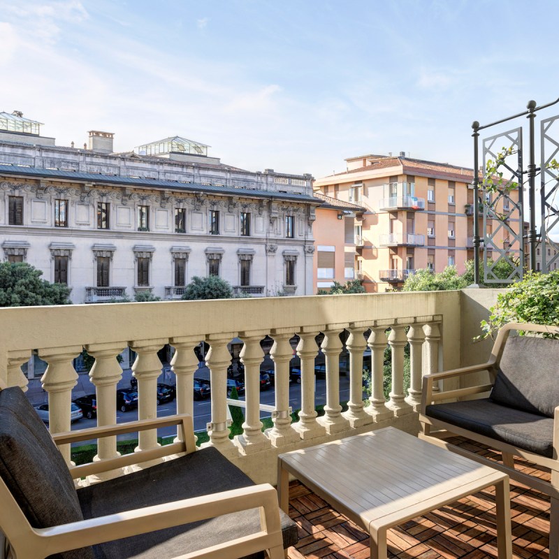 Hotel Indigo Verona view from the balcony