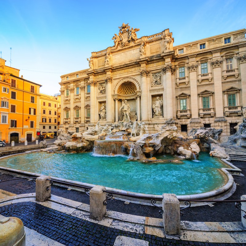 The Trevi Fountain