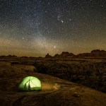 Canyonlands National Park nighttime sky