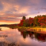 Adirondack, New York, during the fall