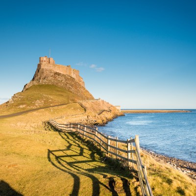 Lindisfarne Castle on Holy Island