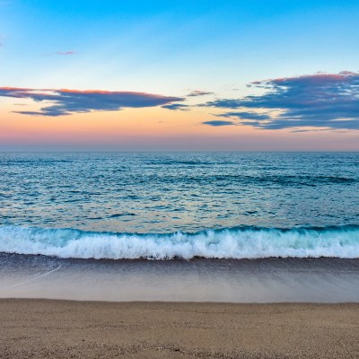 Sunset at Mar Bella Beach