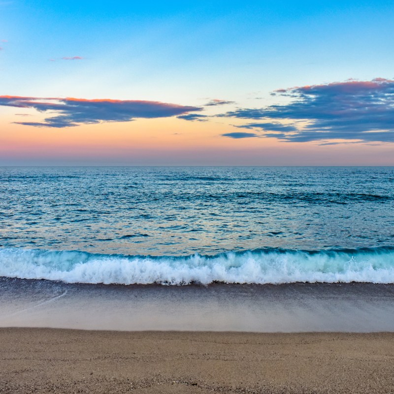 Sunset at Mar Bella Beach