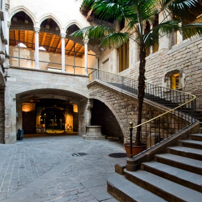 Courtyard of the Picasso Museum