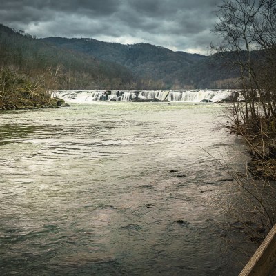 Sandstone Falls near Hinton, West Virginia
