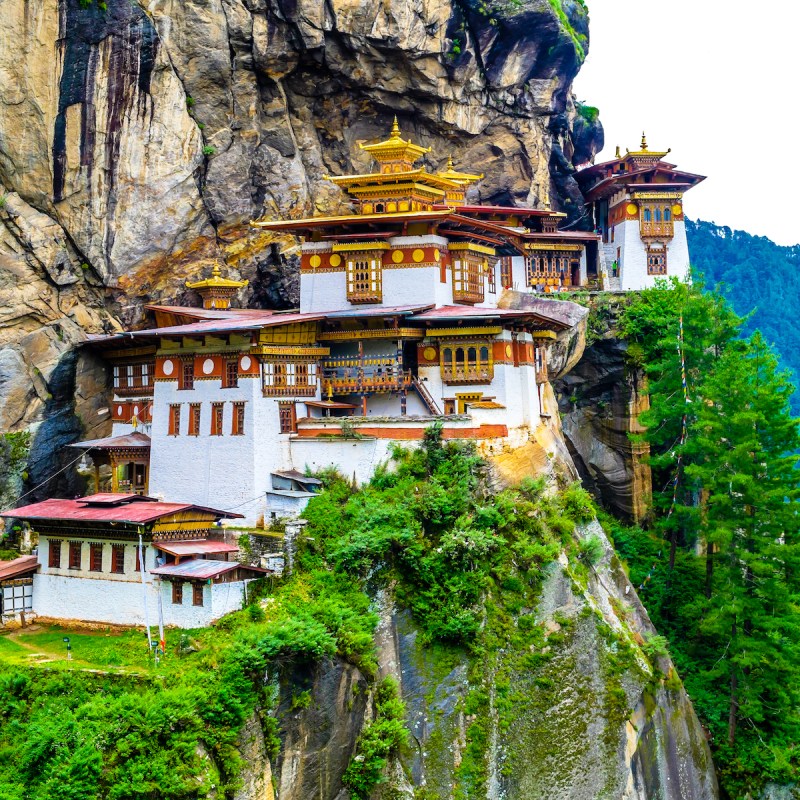 Tiger's Nest Monastery in Bhutan