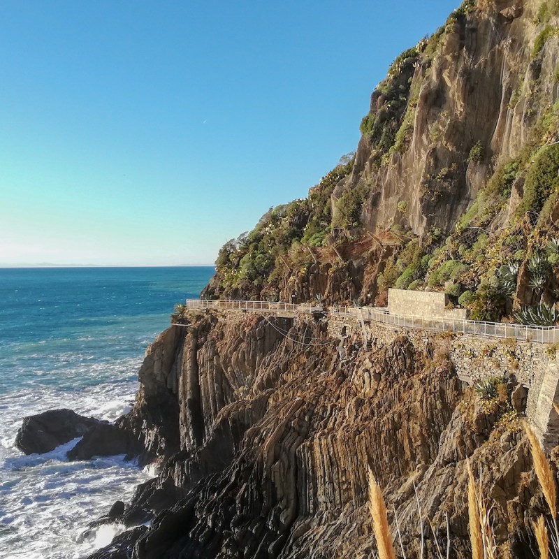 Via dell’Amore, or the “Path of Love,” in Cinque Terre, Italy