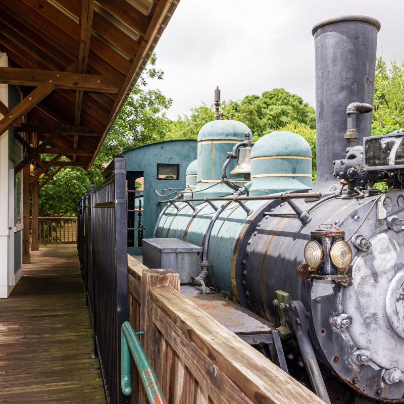 H.K. Porter Steam Engine at Heritage Park Village in McDonough, Georgia
