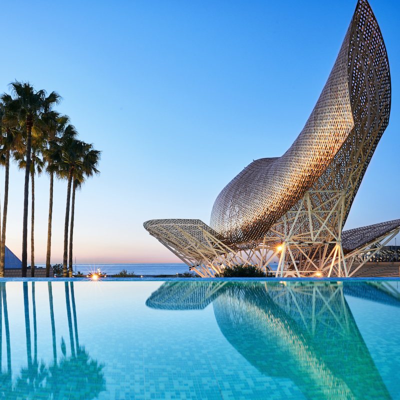 Hotel Arts Barcelona infinity pool