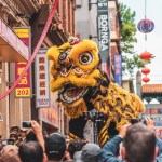 Chinese New Year celebration in Melbourne Chinatown