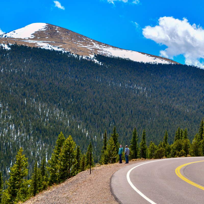 Mount Blue Sky, formerly Mount Evans, in Colorado