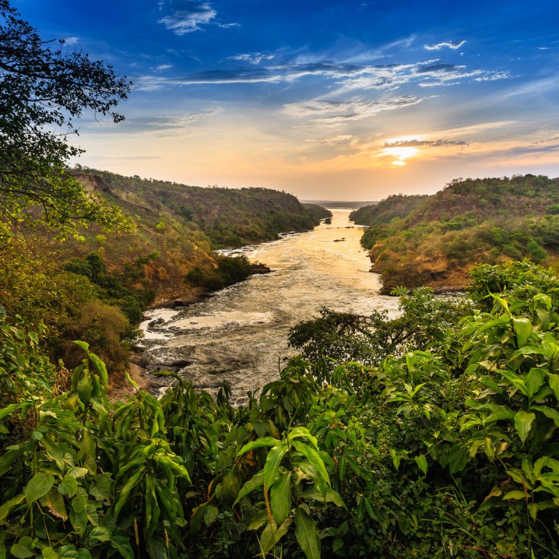 Nile River in Uganda